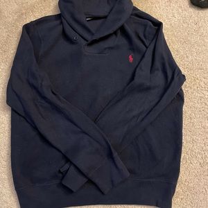 Navy Blue Polo sweater